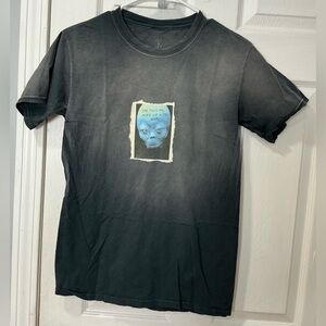 Cactus Jack by Travis Scott Black Tee with Blue Graphic